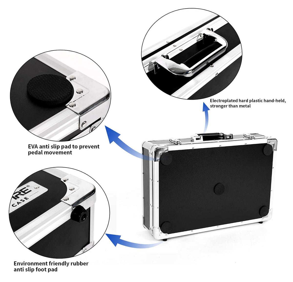 Guitar Multi Effect Pedal Case P4737