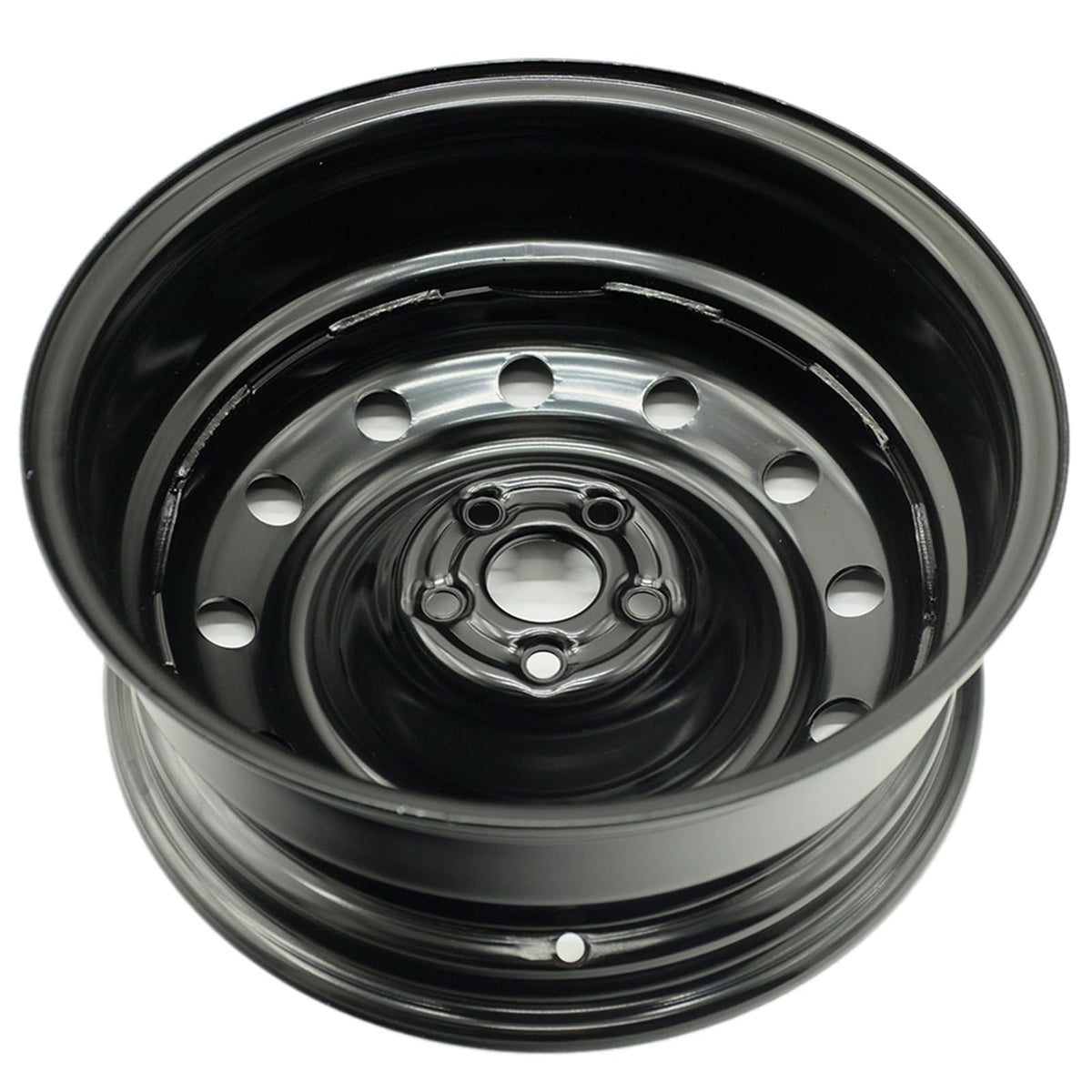16" Steel Wheel Black Finish L496