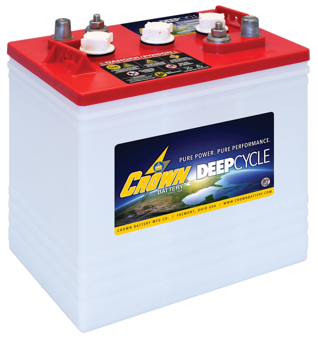 6V 235Ah Flooded Lead Acid Deep Cycle Battery Pack of 4 O274457