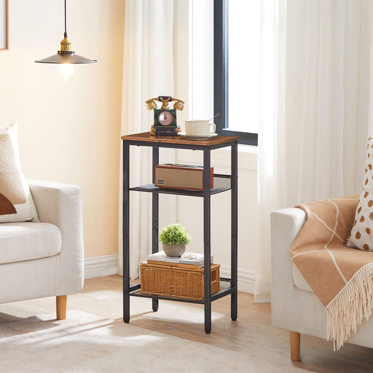 Tall 3-Tier Side Table M7012