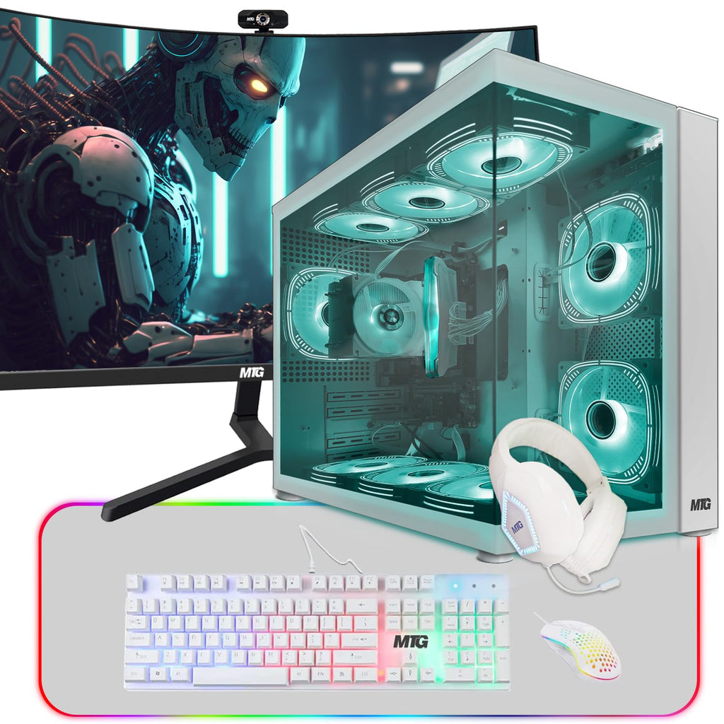Gaming Tower PC, i5 8th Gen, 16GB RAM, 256GB Nvme I279669