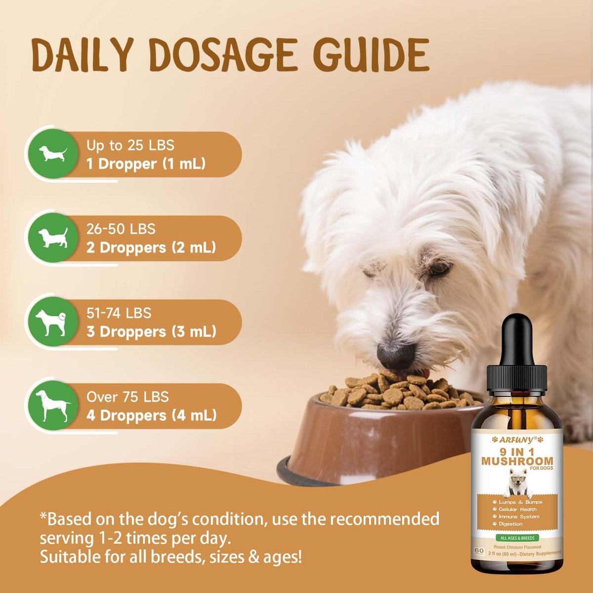 9 in 1 Mushroom for Dogs S1143