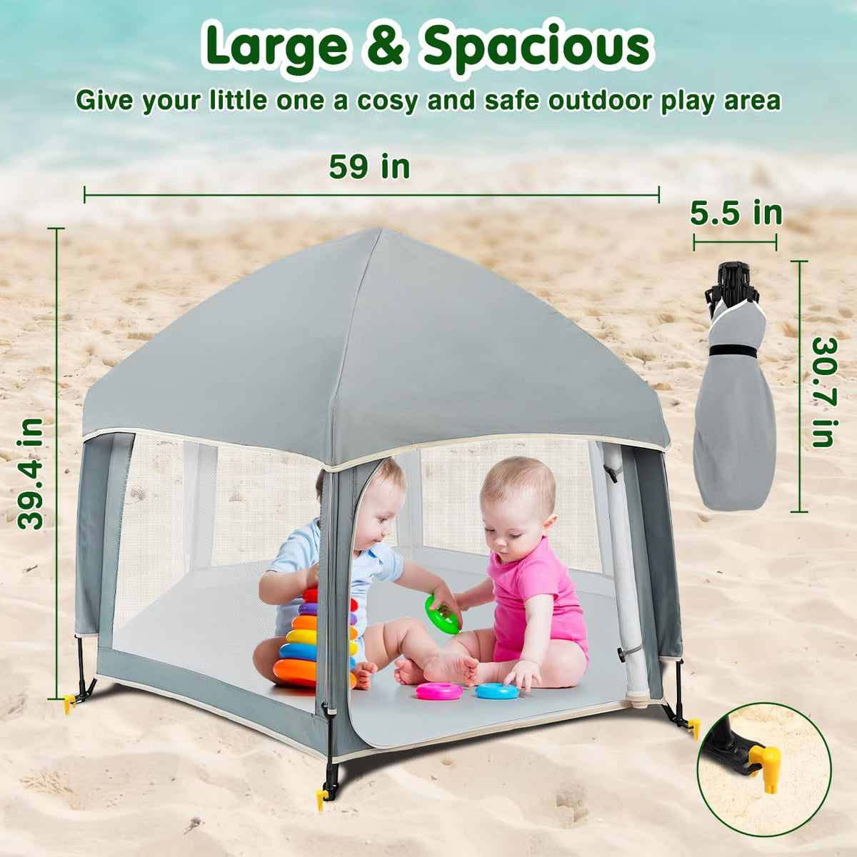 Pop Up Playpen for Babies and Toddlers C7697