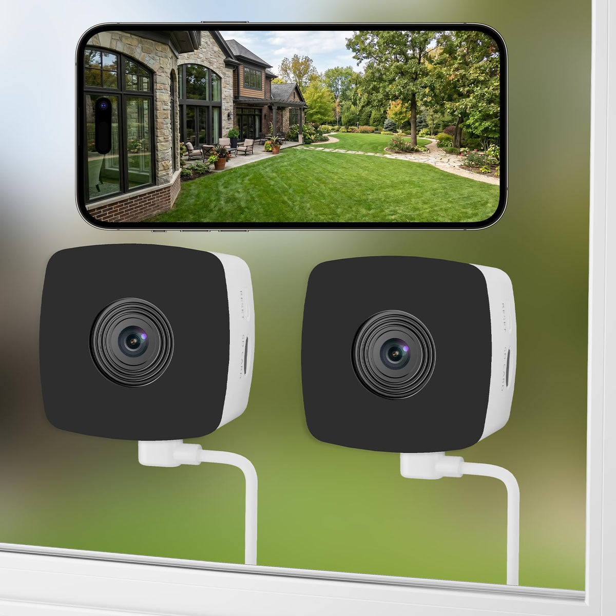 2K Indoor Cameras 2 Pack P516
