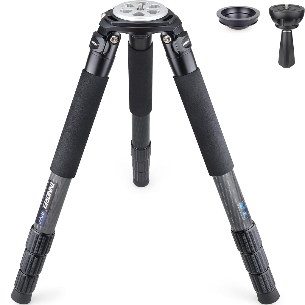 Carbon Fiber Heavy Duty Tripod with 75mm Bowl Adapter 63 inch Black E688581