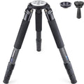 Carbon Fiber Heavy Duty Tripod with 75mm Bowl Adapter 63 inch Black E688581