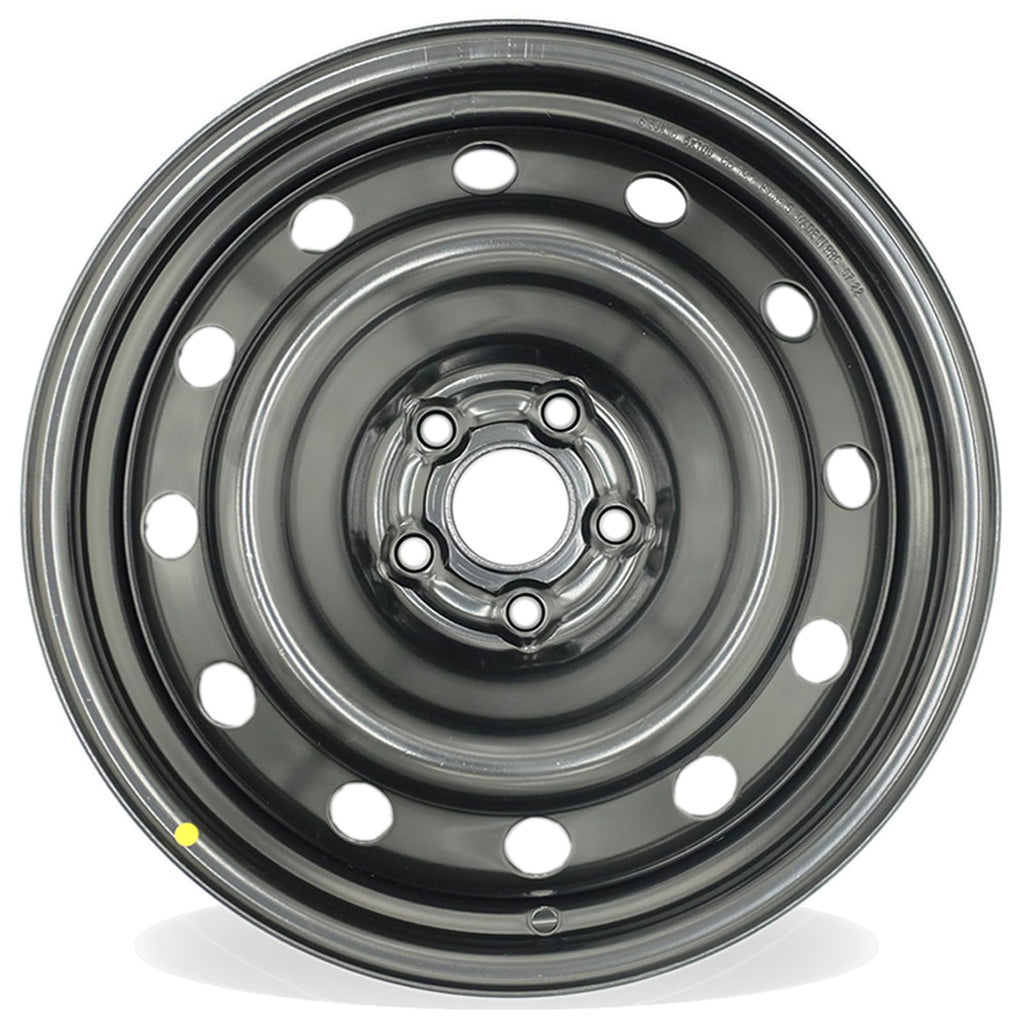 16" Steel Wheel Black Finish L496