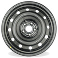 16" Steel Wheel Black Finish L496
