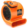 12pk 2 Speed 1/2 HP Air Mover Carpet Dryer Floor Fan I77912