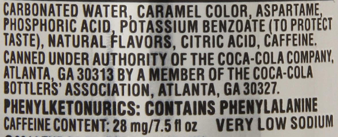 Diet Coke Mini-Cans, 7.5 fl oz (Pack of 24) E259395