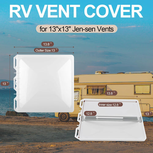 13" x 13" RV Vent Cover/Lid Metal Base D723182
