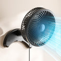 8'' Wall Mount Fan with Timer P656