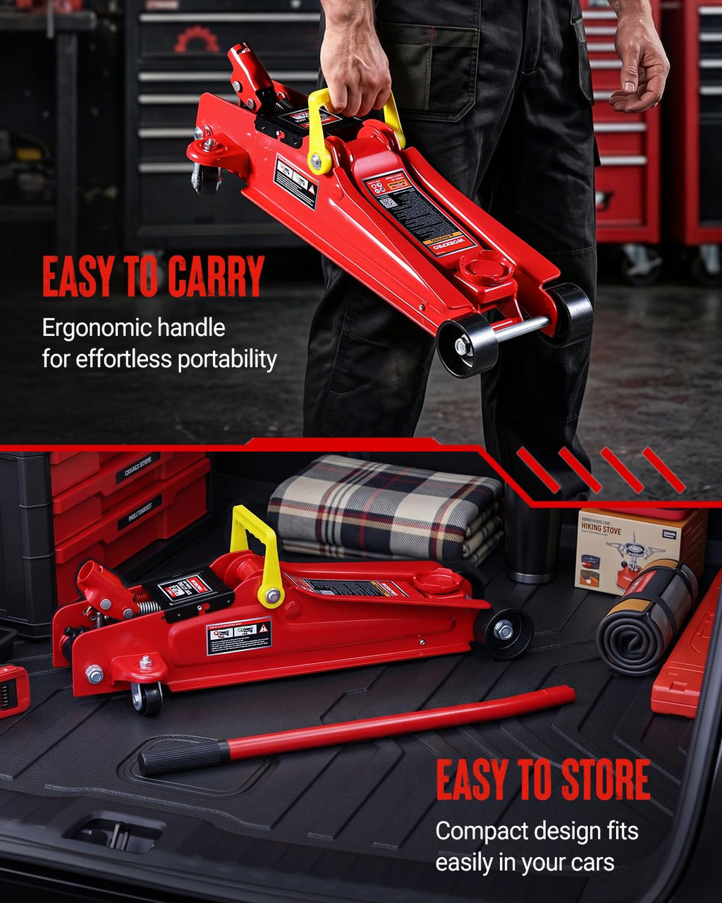2.5 Ton Hydraulic Trolley Floor Jack N456