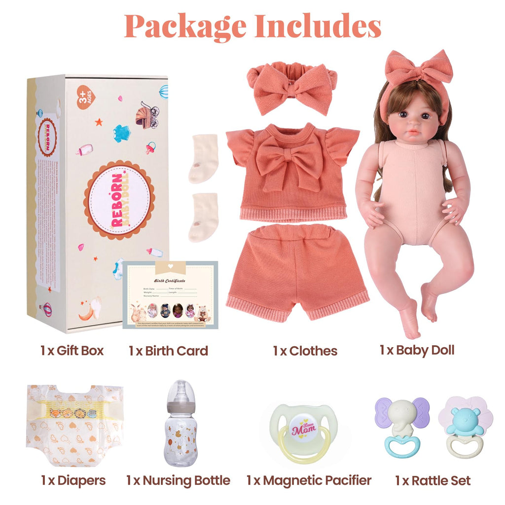20 Inch Realistic Baby Doll T669468