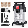 8 Gallon Stainless Steel Wet and Dry Shop Vacuum E717