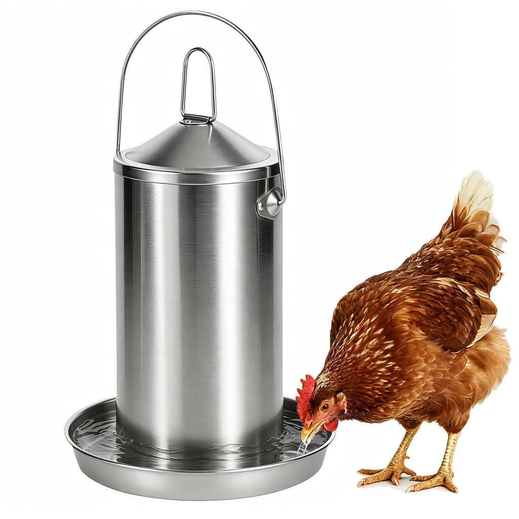 Stainless Steel Chicken Waterer G29353