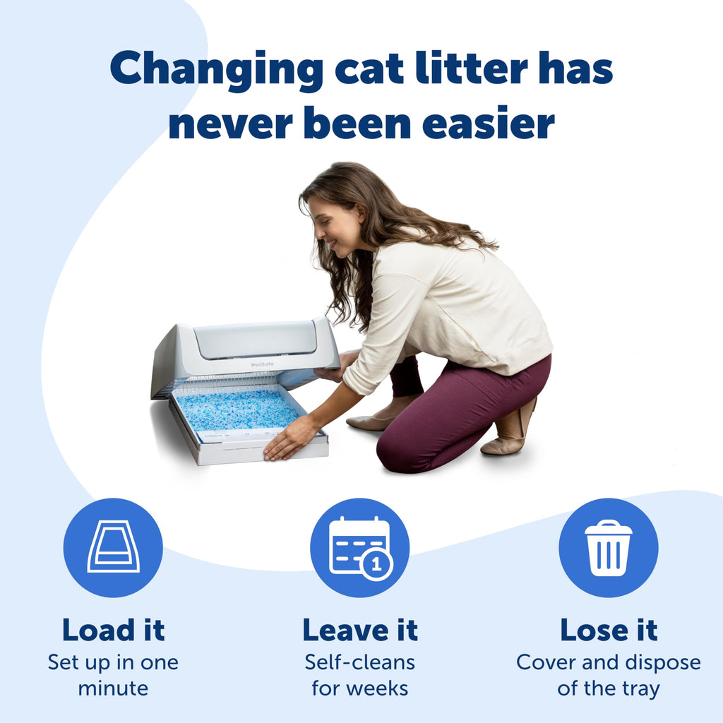Fragrance-Free Crystal Litter Box Tray Refill S9557