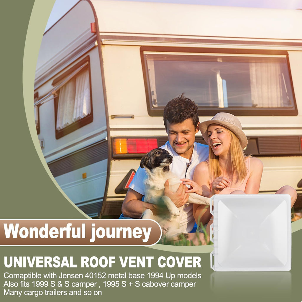 13" x 13" RV Vent Cover/Lid Metal Base D723182