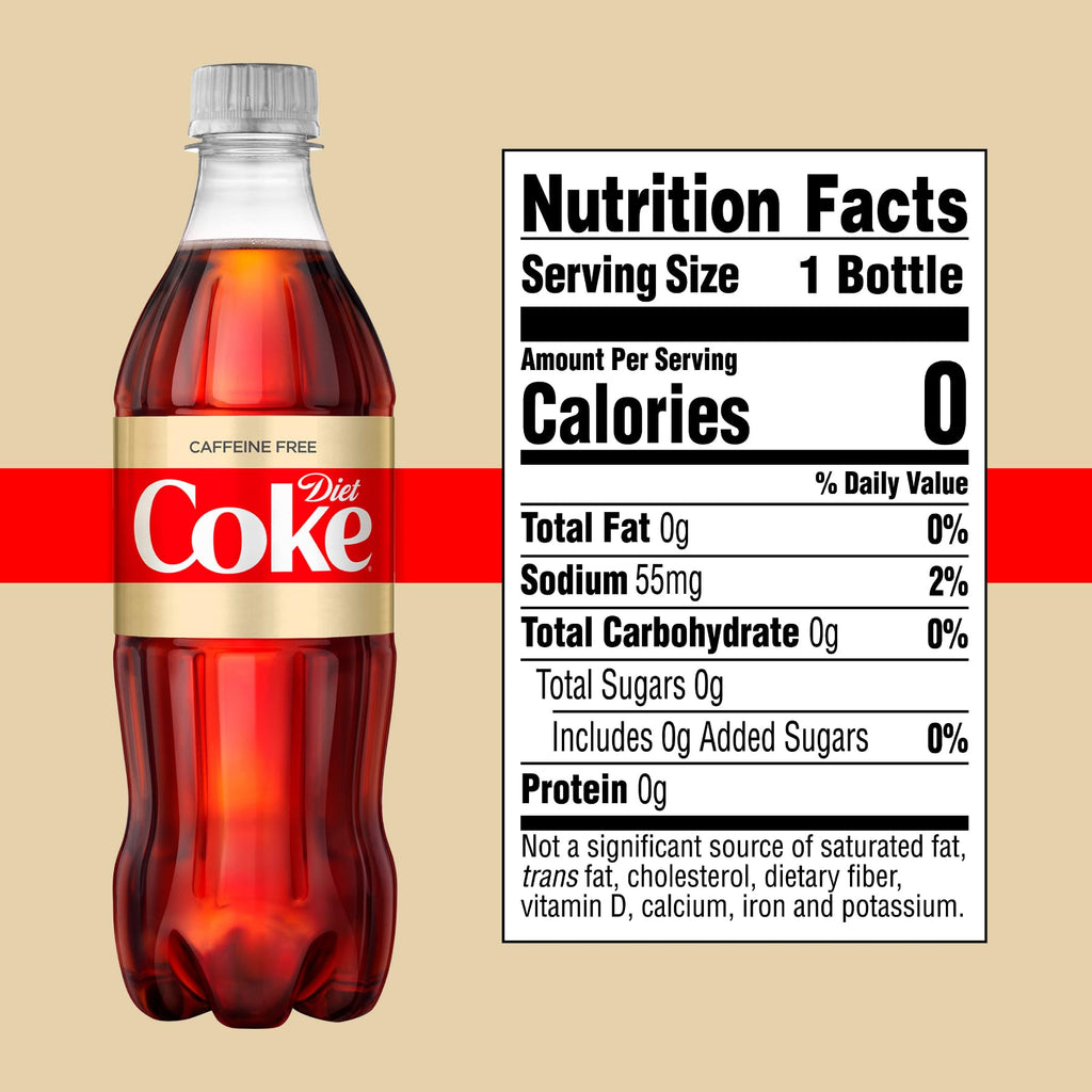 Caffeine Free Soda 16.9 fl oz 12 Pack A87130