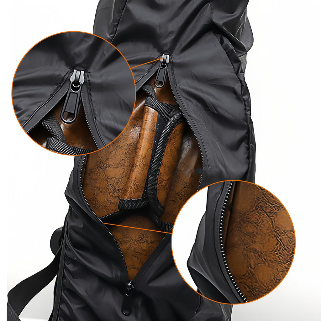 Black Waterproof Electric Guitar Bag Rain Cover Y271231