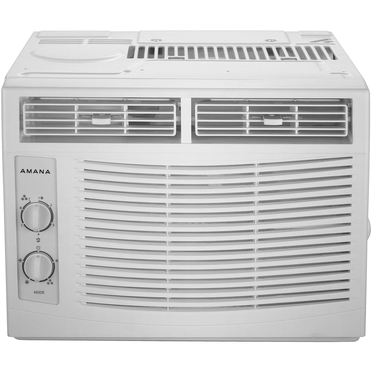 5,000 BTU Window Air Conditioner with Mechanical Controls, Dehumidifier, Washable Filter, 2 Fan Speeds, White A776243