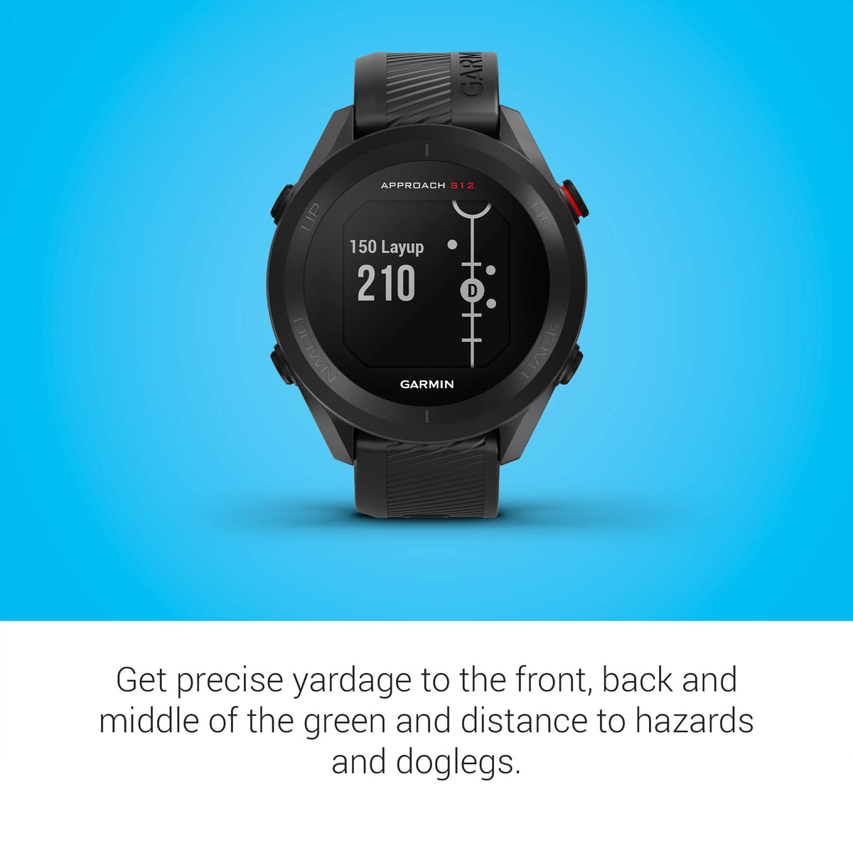Black Golf Watch C7976