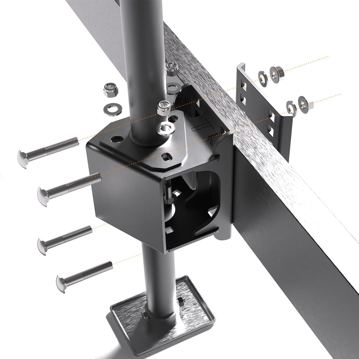 Heavy Duty Trailer Jack Relocation Kit Q305816