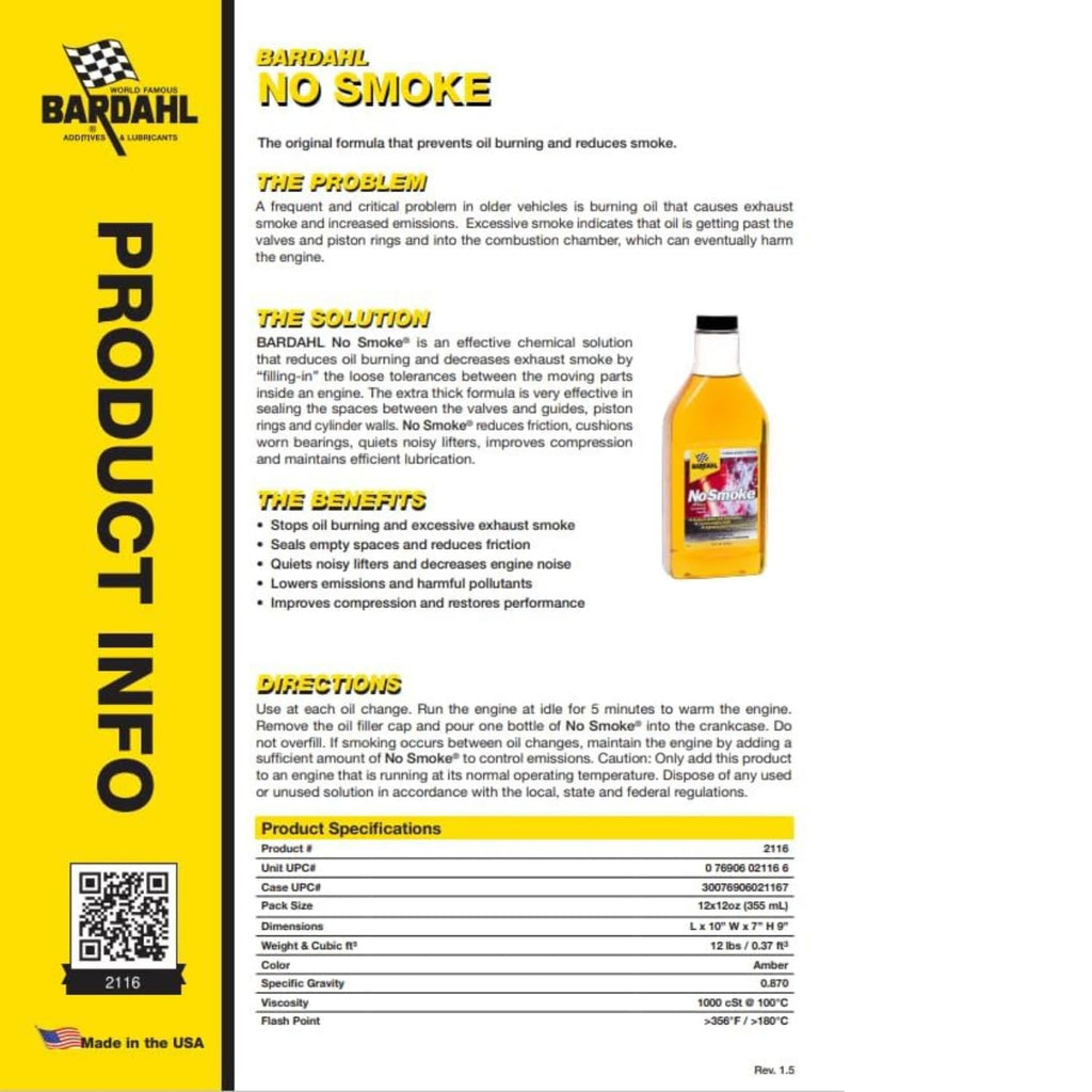 Motor Oil Additive 16 oz C345619