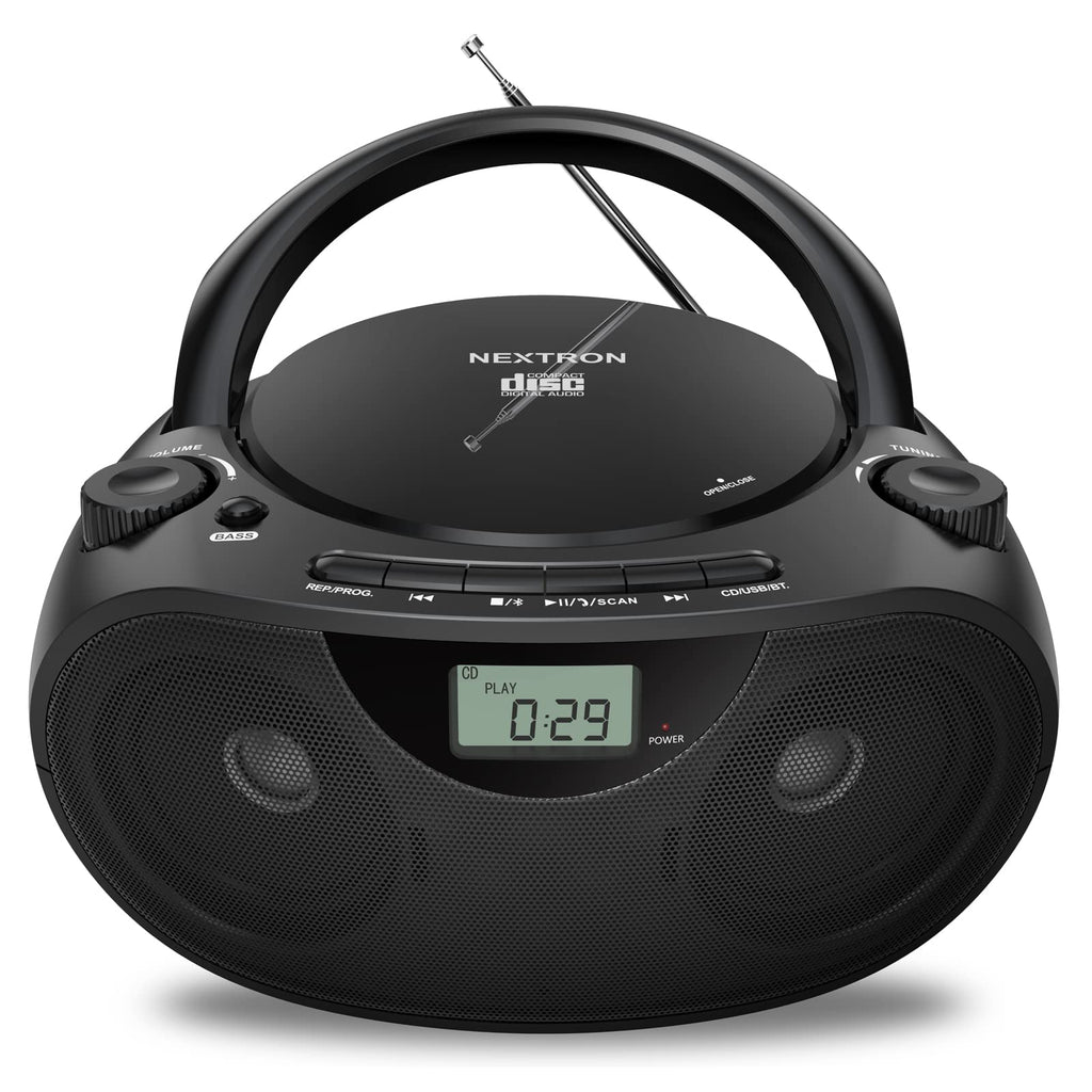 Portable CD Player Boombox with Bluetooth A282665