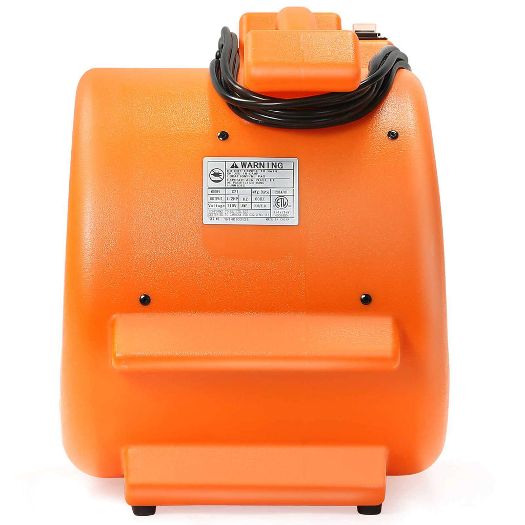12pk 2 Speed 1/2 HP Air Mover Carpet Dryer Floor Fan I77912
