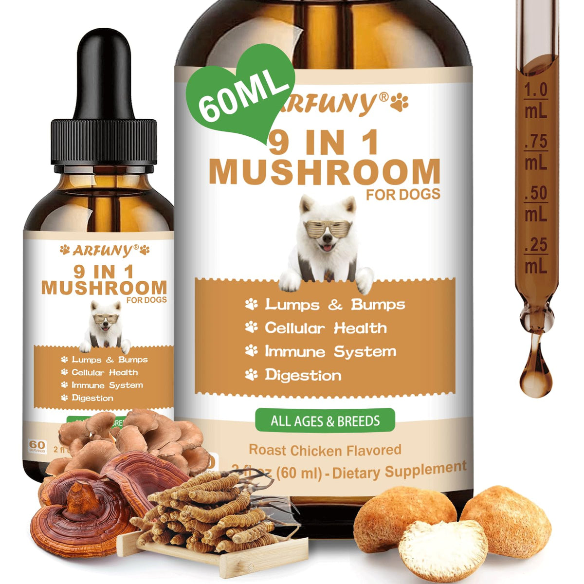 9 in 1 Mushroom for Dogs S1143