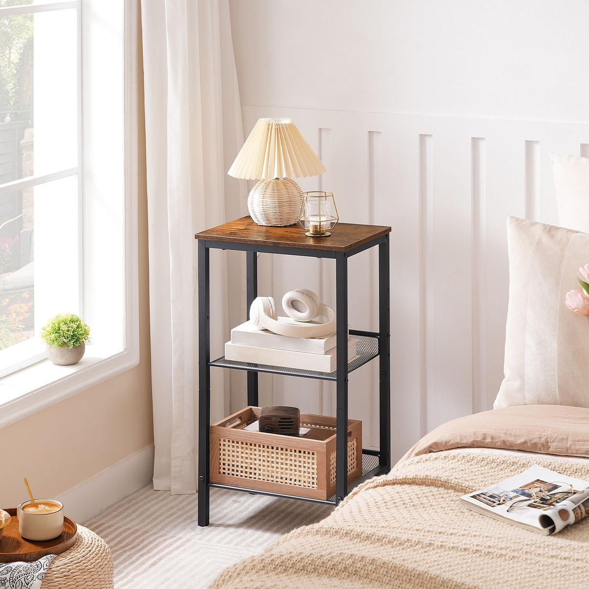 Tall 3-Tier Side Table M7012