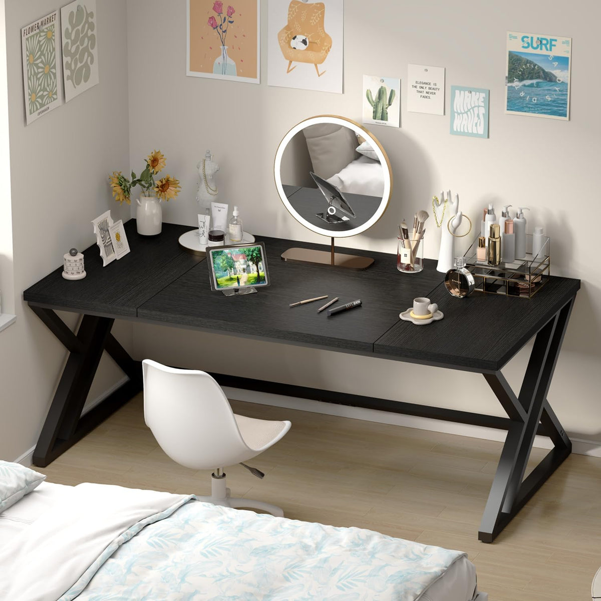 Black Computer Desk X880989