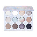 Matte Metallic Glitter Eyeshadow Palette 0.49 oz R838966