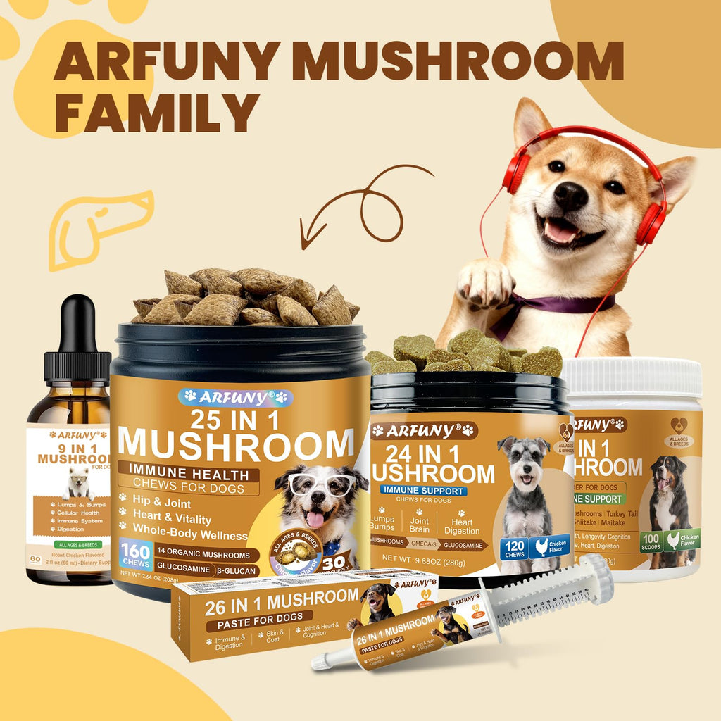 9 in 1 Mushroom for Dogs S1143