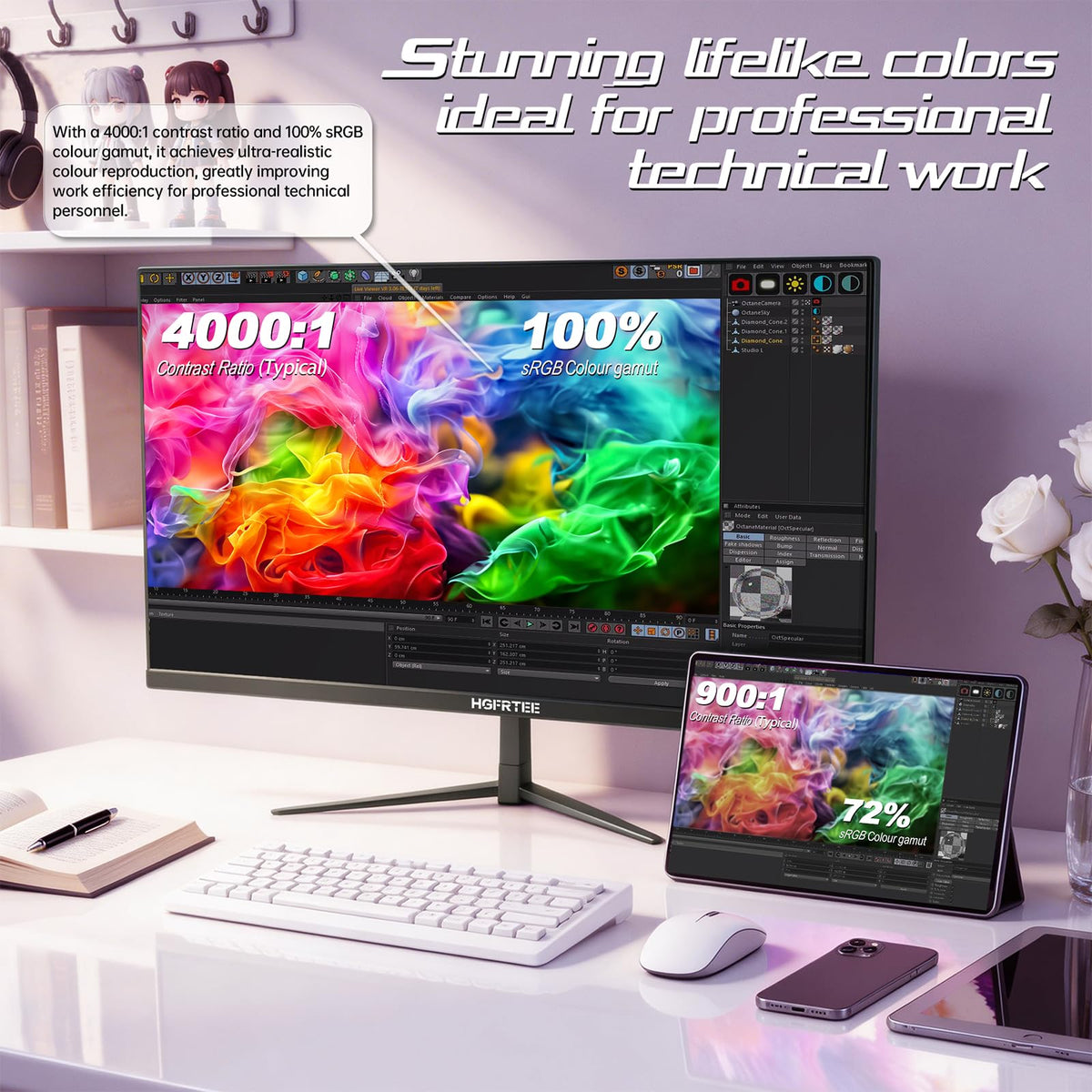 32 Inch 4K UHD Monitor Y63932