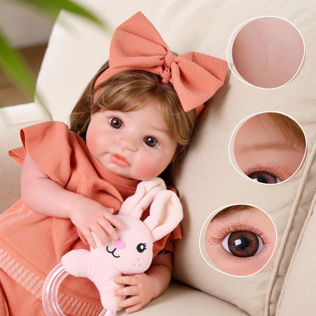 20 Inch Realistic Baby Doll T669468