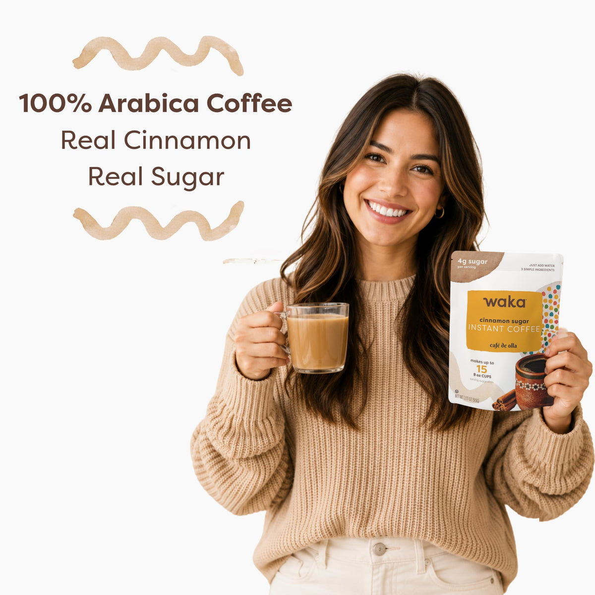 Instant Coffee, Slightly Sweetened, Cinnamon R9529