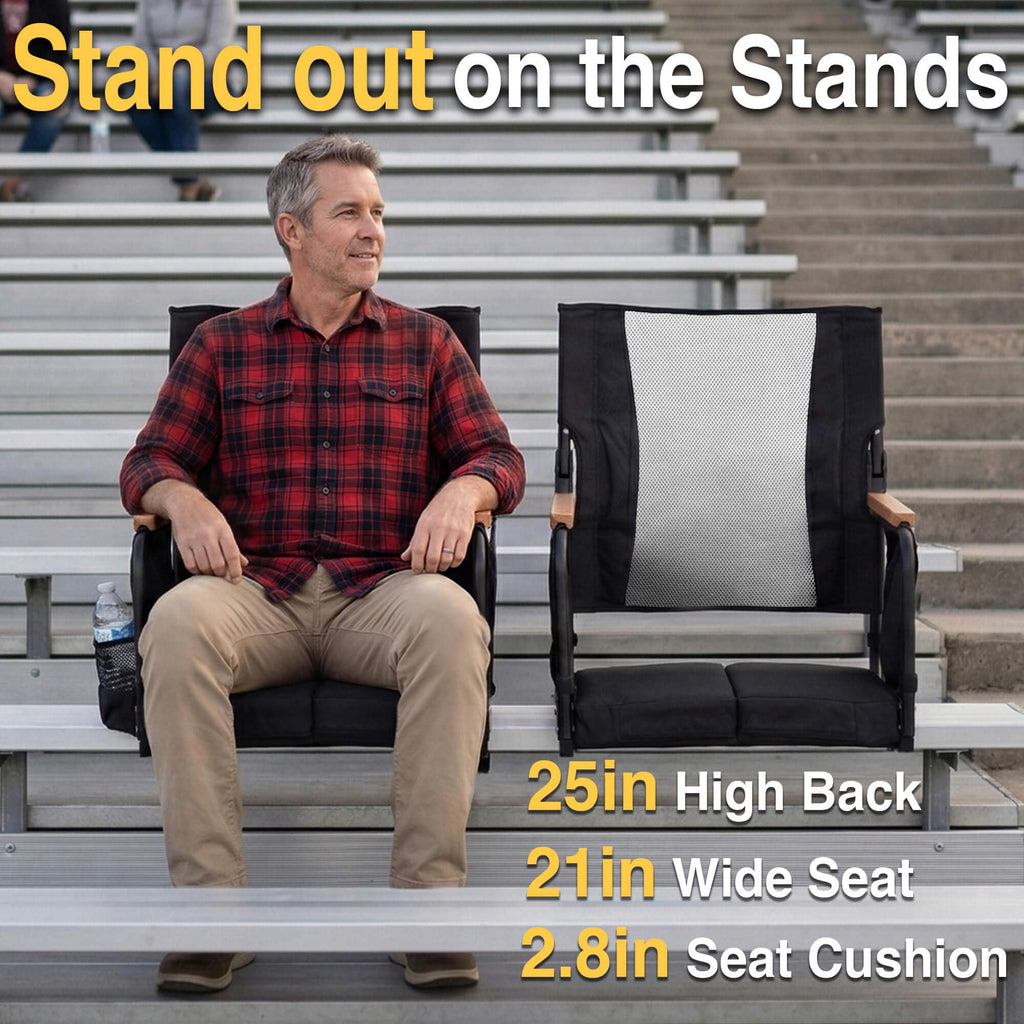 High Back Stadium Seats with Back Support S55563