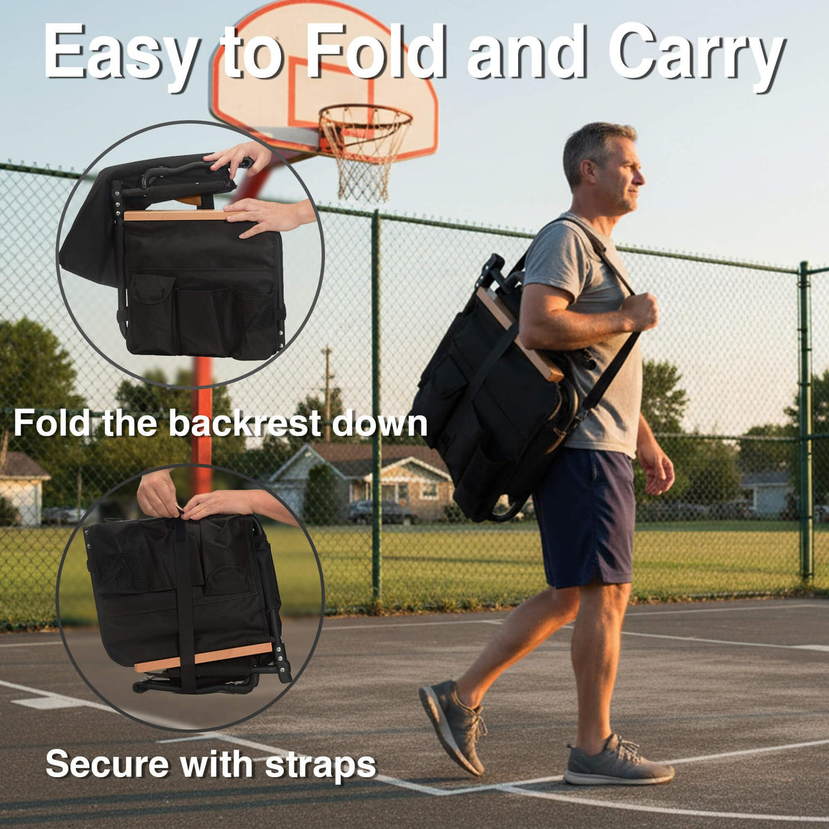 High Back Stadium Seats with Back Support S55563