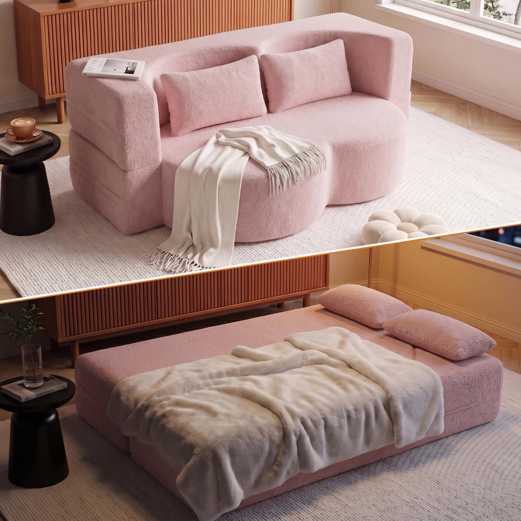 78" Convertible Folding Sofa Bed Full Size A371