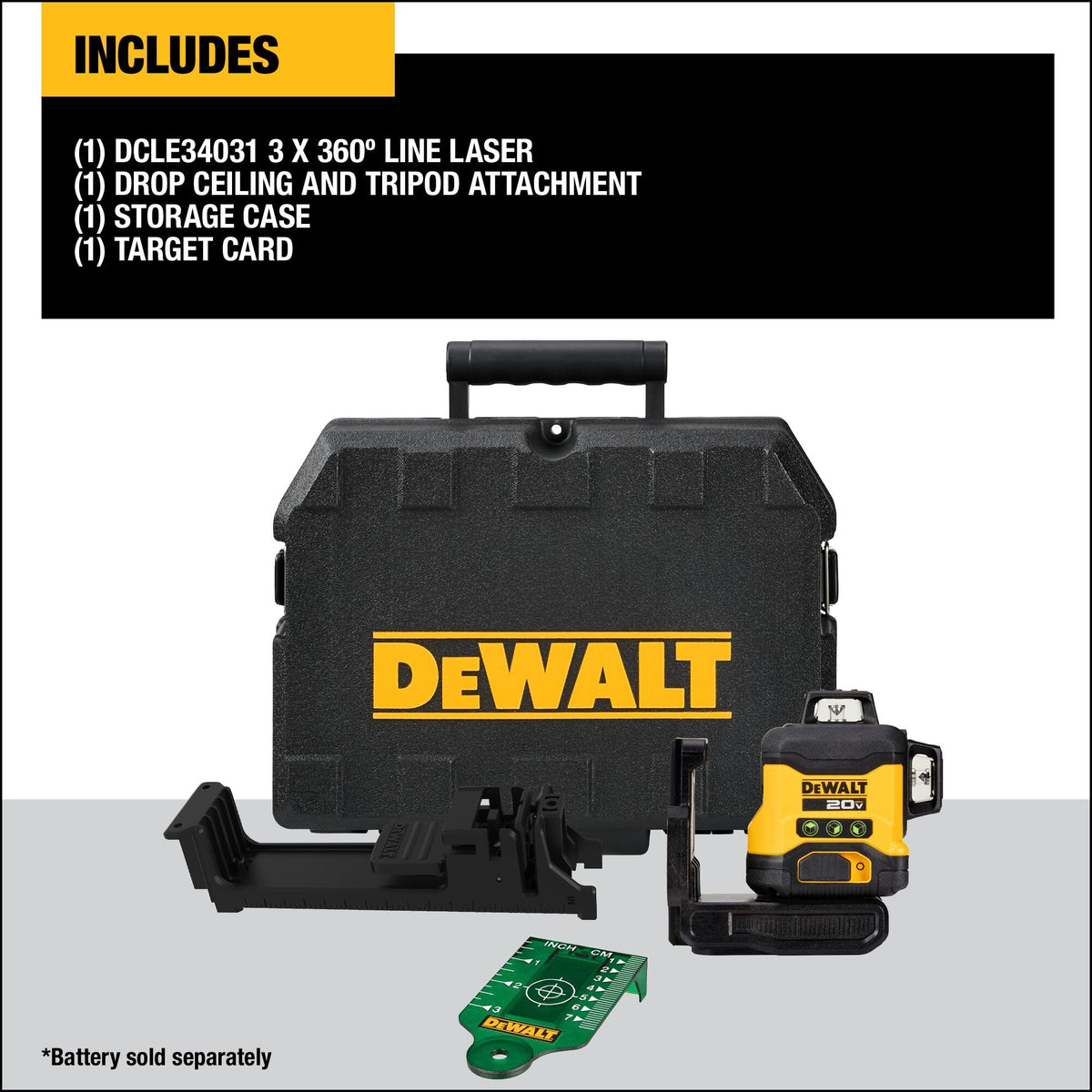 20V MAX Cross Line Laser Level V60795