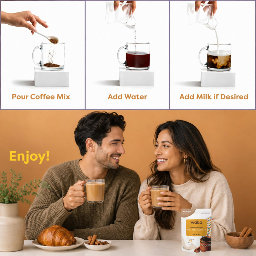 Instant Coffee, Slightly Sweetened, Cinnamon R9529