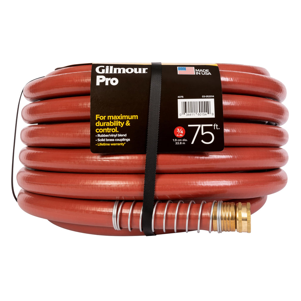 3/4" x 75' Heavy Duty Kink Resistant Garden Hose E30160