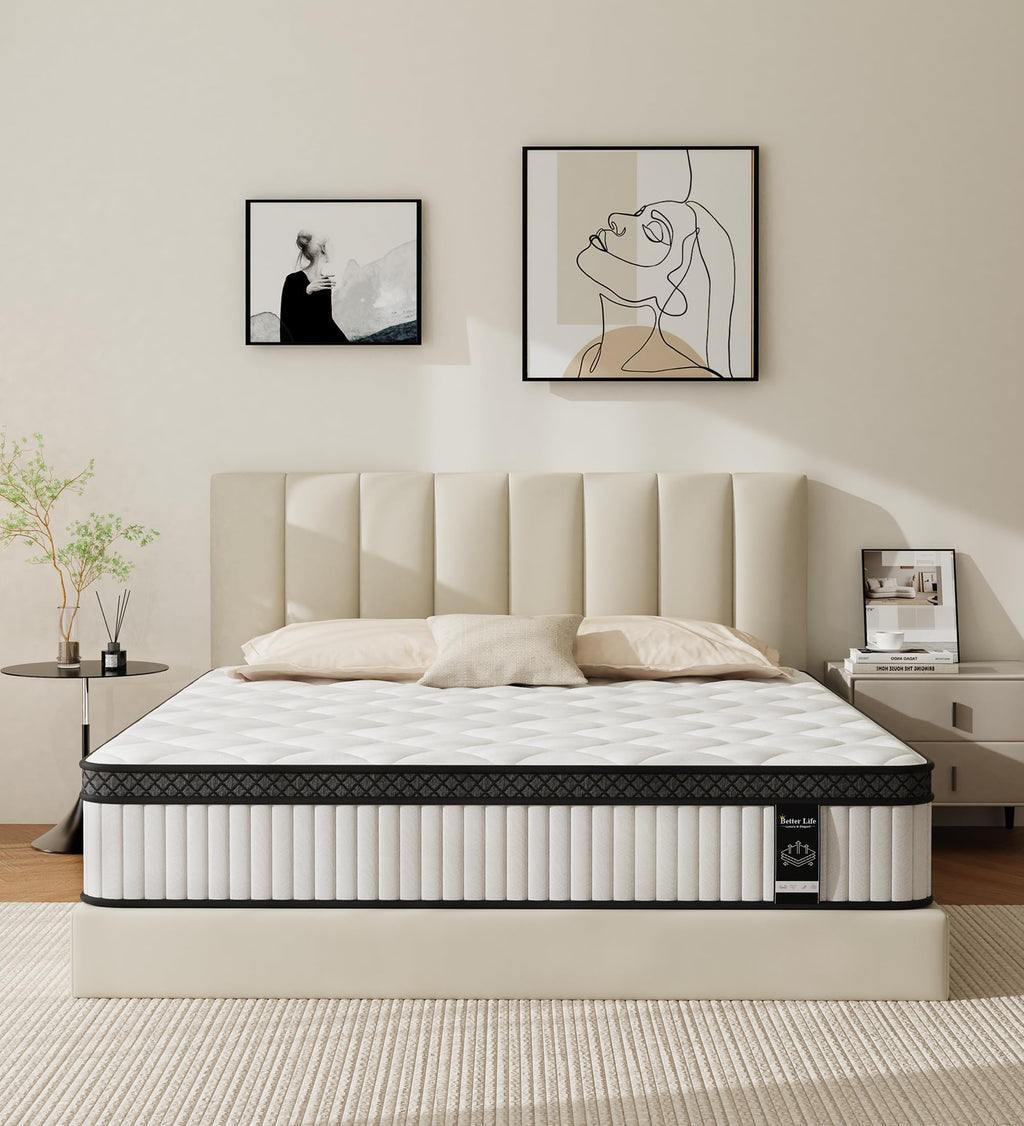 12 Inch Full Size Hybrid Mattress in a Box J42142