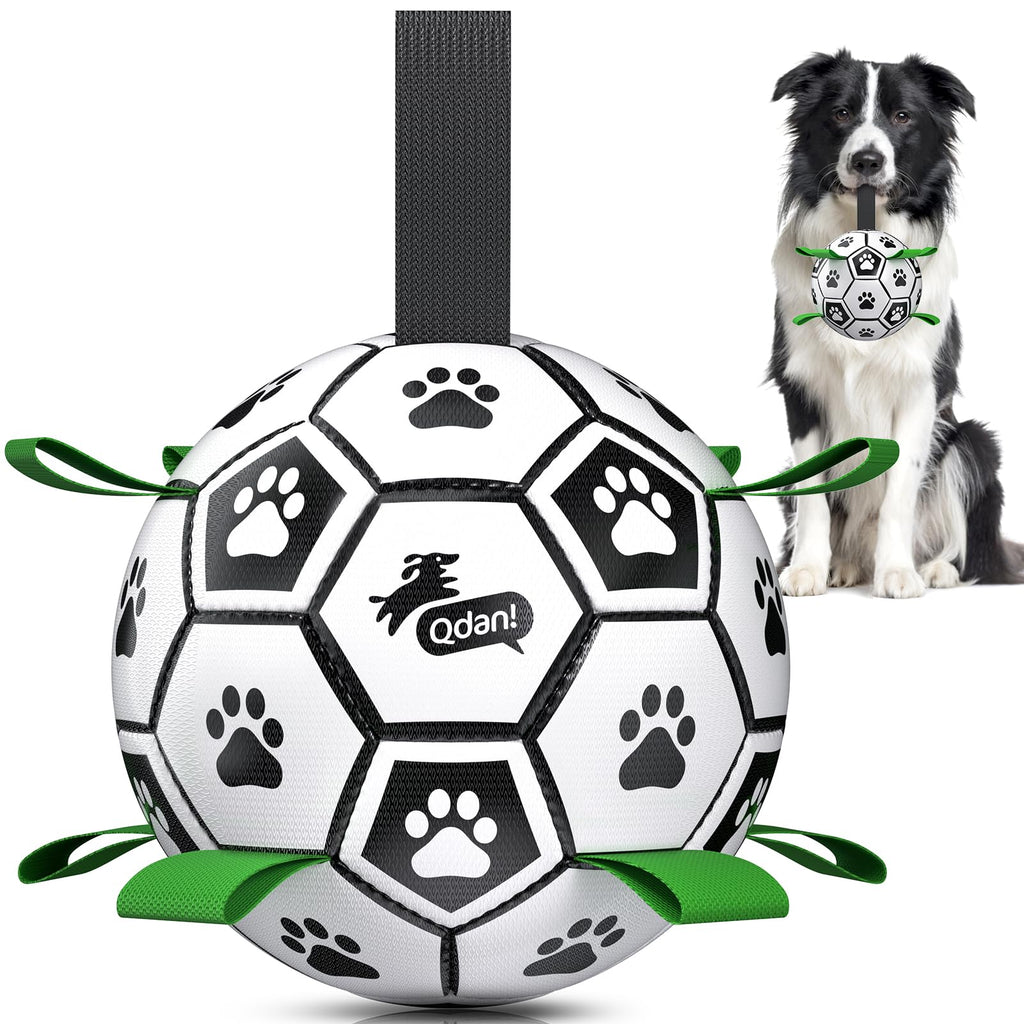 6 Inch Dog Soccer Ball with Straps G5388