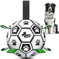 6 Inch Dog Soccer Ball with Straps G5388