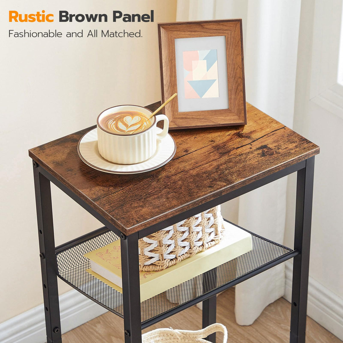 Tall 3-Tier Side Table M7012
