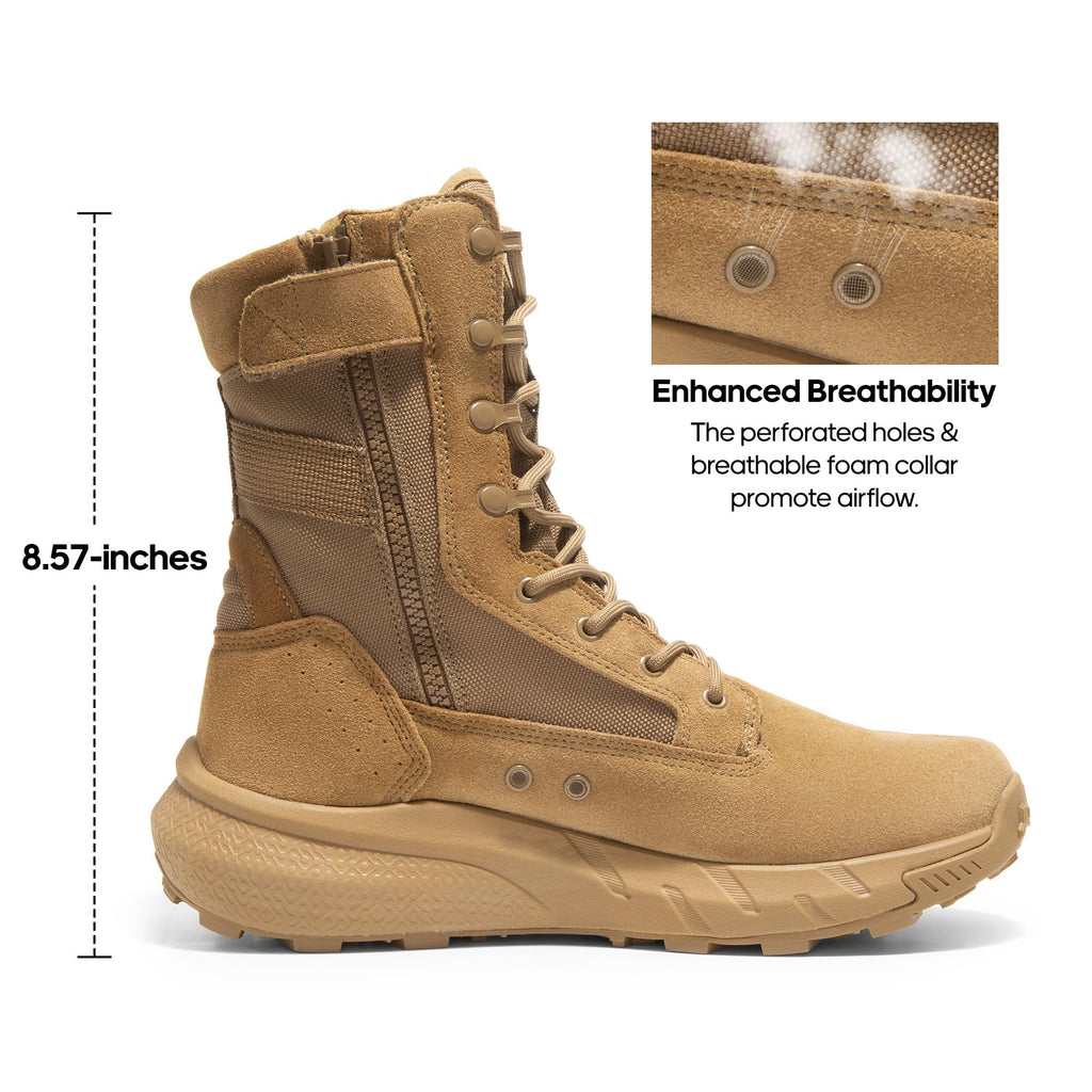 Men's Breathable Tactical Work Boots X385