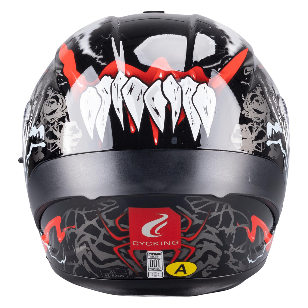 Modular Flip Up Full Face Motorcycle Helmet with Dual Visor I7641